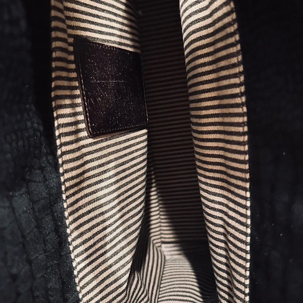 BRIGHTON ❤️ MARTHA BLACK /CHOC CROC BRIEFCASE/Laptop Bag - Picture 6 of 11